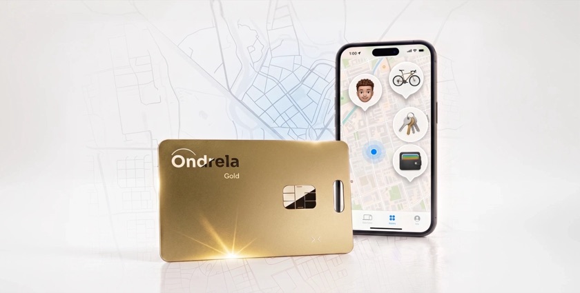 Ondrela Gold Smart Tracker Card